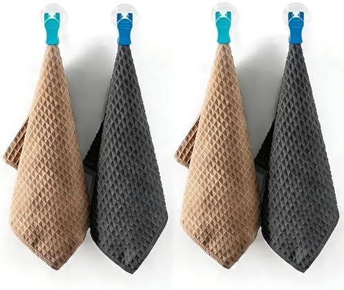 4Pack Barista Towels, Waffle weave microfiber towel by Unknown