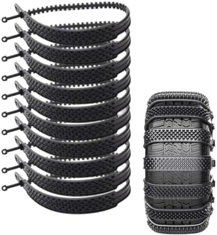 Tire Zip Ties for Snow Adjustable Anti-Skid Car Grips - Image 7
