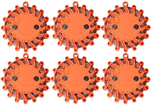 6-Pack Rechargeable 16-LED Safety Disc Kit - Image 4