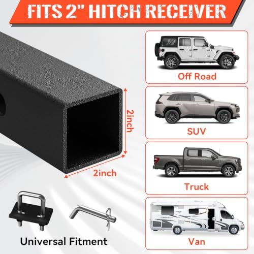 Hitch Basket, 500LBS Heavy Duty Rust-Proof - Image 6