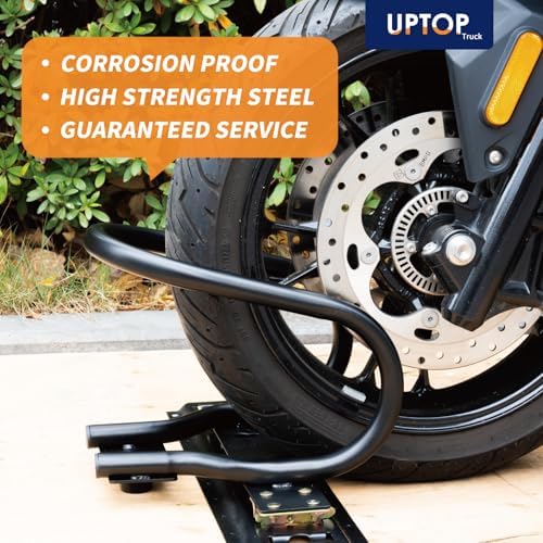 UPTOP 7" Motorcycle Wheel Chock Steel - Image 5