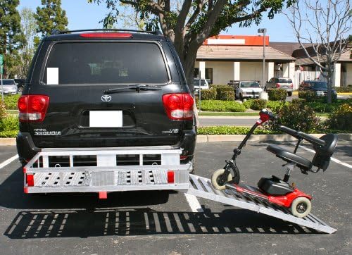 MaxxHaul 70275 Aluminum Hitch Mount Wheelchair/Mobility Carrier – 53.5" x - Image 4