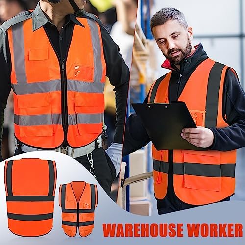 Leumoi 30 Pack Reflective Safety Vest - Image 7