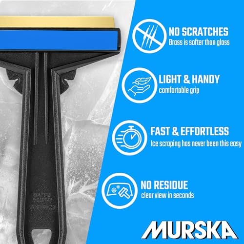 Car Ice Scraper Brass Blade - Image 2