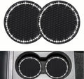 yousheng 2PCS Bling Car Cup Coaster, Universal Vehicle Bling Holder Insert by Yousheng