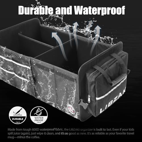 LIBZAKI Car Trunk Storage Organizer - Image 2