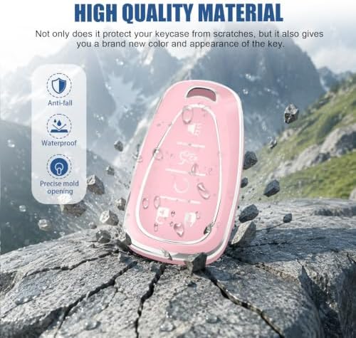 for Chevy Key Fob Cover, 5 Buttons TPU Key Cover - Image 3