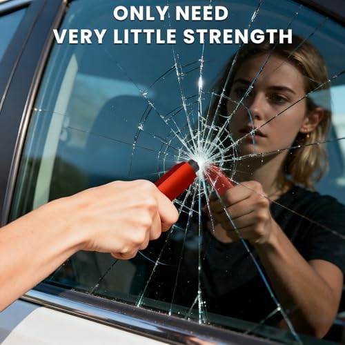 2-in-1 Window Breaker Seatbelt Cutter Car Emergency Escape Tool - Image 4