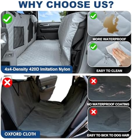 Dog Car Seat Cover for Back Seat - Image 6