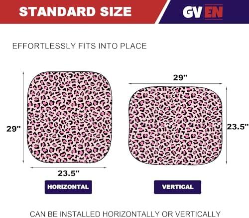 Gven Windshield Sun Shade 2pcs - Image 2