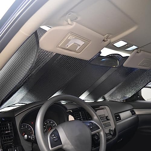 Big Hippo Car Windshield Sun Shade-Jumbo/Standard Car Window Shades Keeps - Image 6