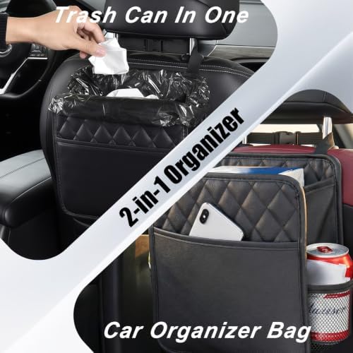 Car Seat Back Organizer – Waterproof Backseat Storage Bag - Image 4