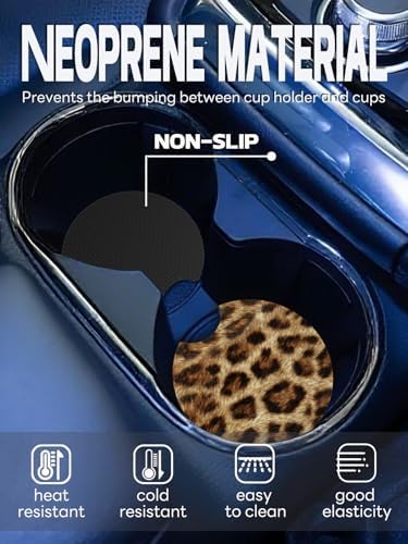 WOCOCN Car Coasters, Cup Holder Coasters - Image 2