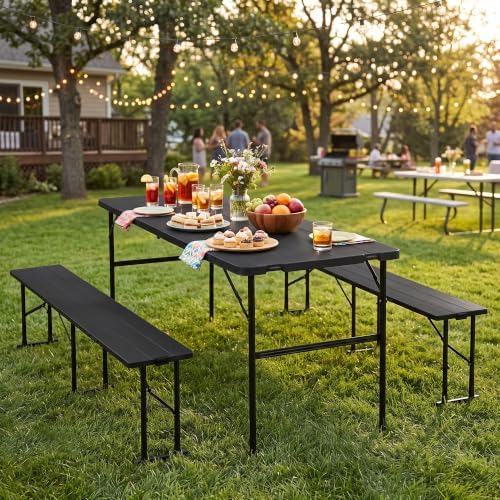 ZENY Folding Picnic Table Set by ZENY