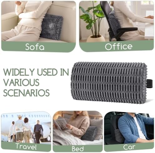 Lumbar Support Pillow for Recliner Chair/Office Chair/Couch, Memory Foam Back - Image 6
