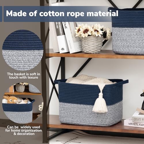 Goodpick Woven Storage Basket for Shelves - Image 4
