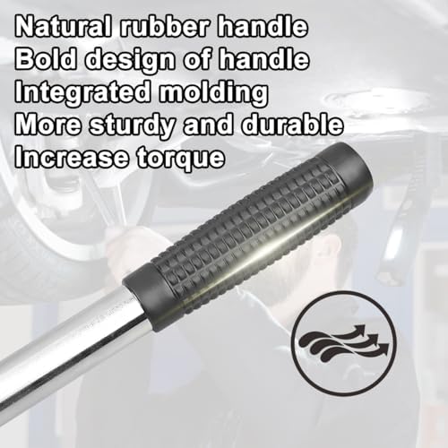 Car Telescoping Lug Wrench, Extendable 4 Way Vehicle Wheel Brace Removal Tool - Image 6