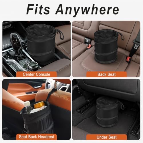 2 PCS Instant Pop Up Trash Can – Collapsible Waterproof Mini Trash Can - Image 4