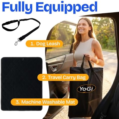 Half Hammock Dog Seat Cover for Back Seat - Image 5