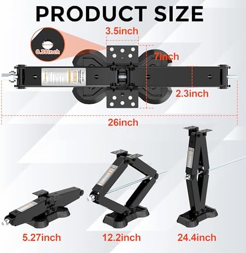 YOMILINK 9000lbs RV Scissor Jacks - Image 6