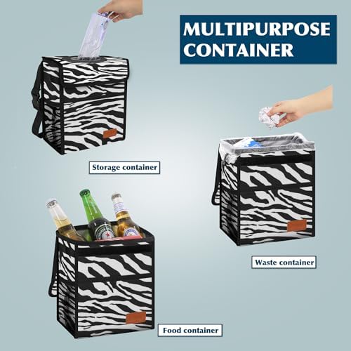 Femuar Car Trash Can with Lid - Image 5