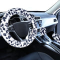 Accmor Fuzzy Car Steering Wheel Cover, Universal Fit Fur Auto Wheel Cover & by Accmor