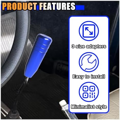 KITUREK 5" Heavy Weighted Shifter Knob, Aluminum Alloy - Image 3