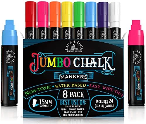 LANA & LUCA Jumbo Liquid Chalk Markers by Unknown