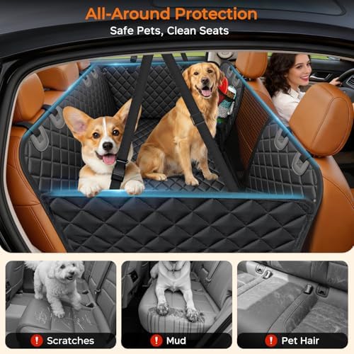 URPOWER Hard Bottom Dog Car Seat Cover - Image 4