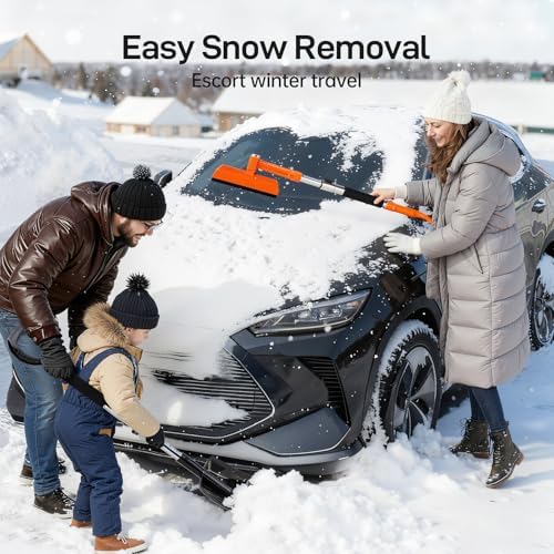REALYOU 49.2" Car Snow Brush and Ice Scraper - Image 5