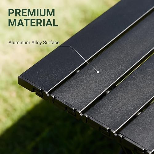 Folding Camping Table, Small Camping Table, Portable Aluminum Camp Table - Image 6