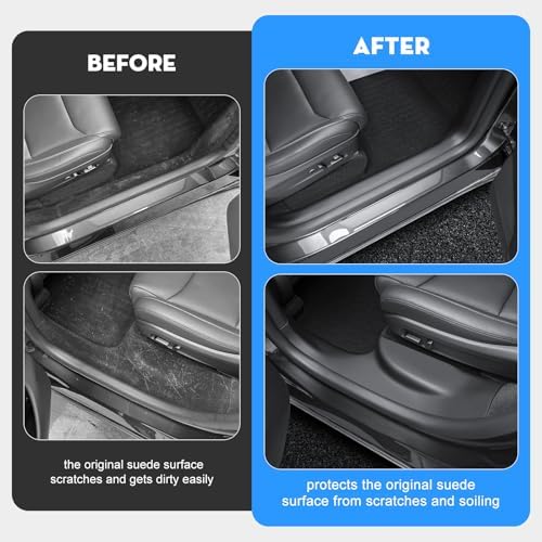 5PCS Door Sill Protector for Tesla Model YL Door Entry Guard - Image 4