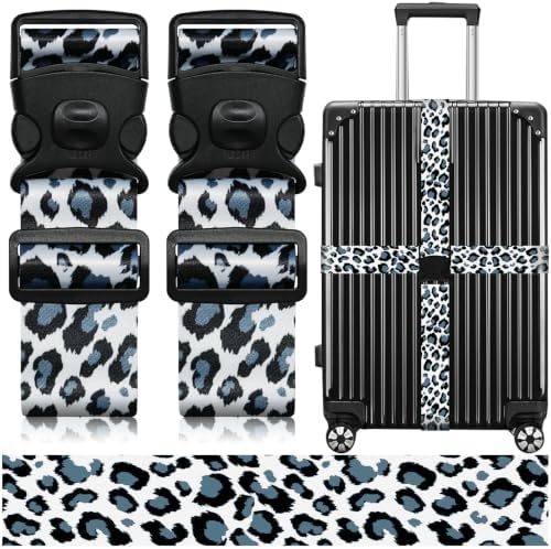 Luggage Straps for Suitcases, Travel Adjustable Belt by ZHOMA