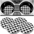 4 PCS Car Cup Coasters, 2.76 Inch Shockproof Auto Cup Holder Insert Coaster by RDXCV