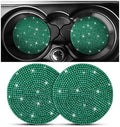 Osilly 2PCS 2.75 Inch Rhinestone Cup Holder Coasters by Osilly