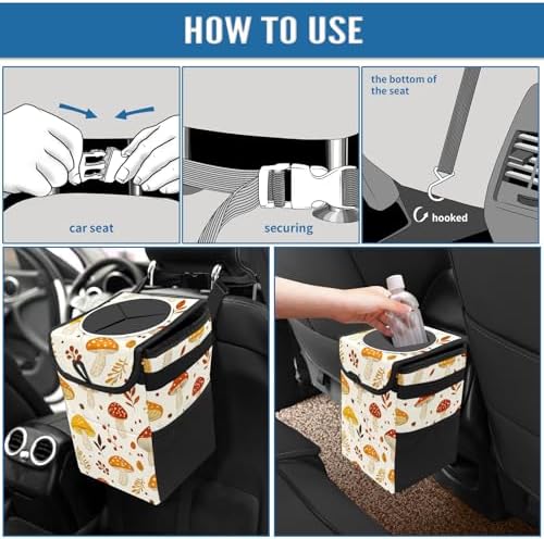 Car Trash Can – Multi-Purpose, Lightweight and Portable - Image 7