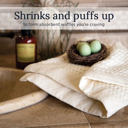 GILDEN TREE Waffle Towel Set Quick Dry Thin | 2 Bath Towels | 2 Hand Towels | 2 - Image 3
