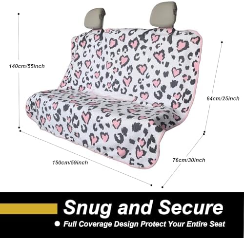 Car Seat Cover Protector Front Seats, - Image 4