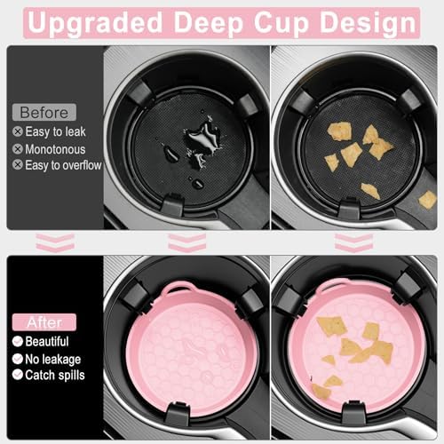SINGARO Car Cup Holder Coaster, Universal Non-Slip Cup Holders, Car Interior - Image 2