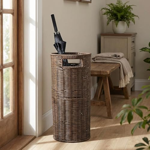 Rattan Umbrella Holder for Entryway - Image 6