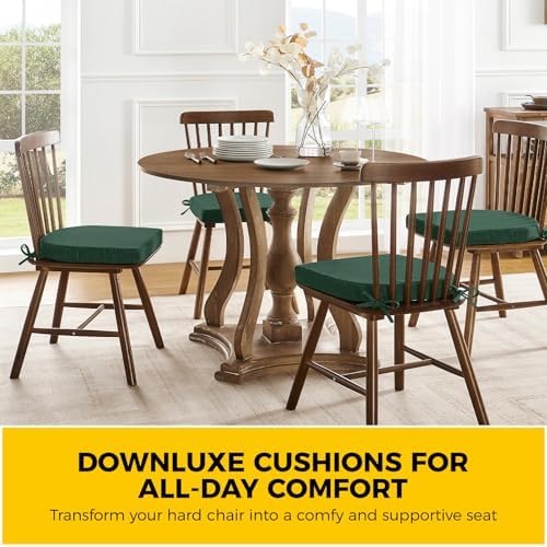 downluxe Indoor Chair Cushions for Dining Chairs, Soft and Comfortable Kitchen - Image 7