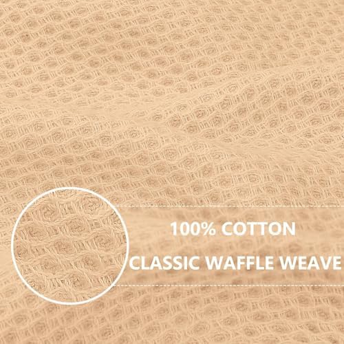 Homaxy 100% Cotton Waffle Weave Kitchen Dish Cloths 18-Pack - Image 2