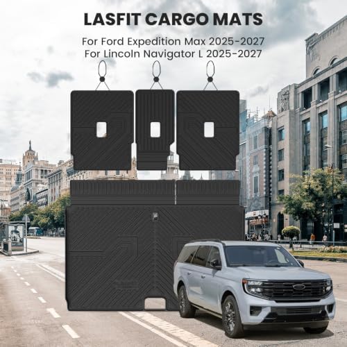 LASFIT Floor Mat with Ford Expedition Max 7&8 Seats 2025 2026 2027 - Image 2