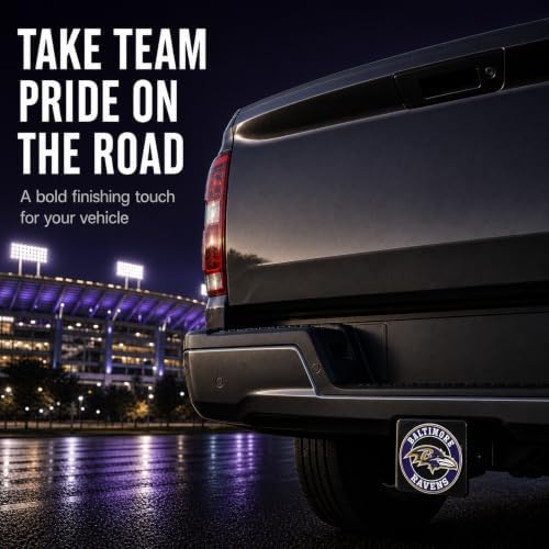 Baltimore Ravens Trailer Hitch Cover - Image 6