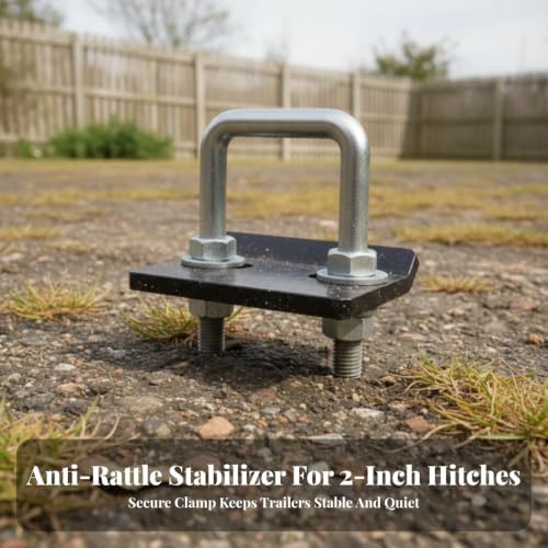 Menolana Trailer Hitch Stabilizer Heavy Duty Towing Tightener Anti Rattle U - Image 6