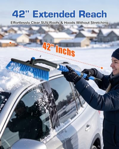 42.5" Snow Brush and Ice Scraper - Image 2