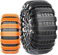 10 Pack Tire Chains, Universal Emergency Tire Chains, Adjustable Plastic by weideke
