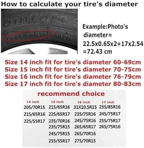 Daisy Cute Spare Tire Cover Weatherproof Wheel Protectors Hippie Bohemian - Image 4