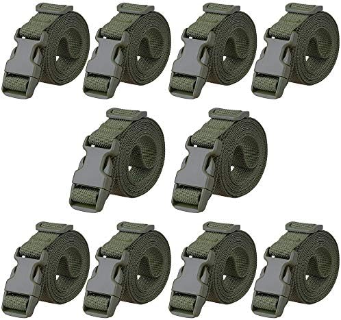 MAGARROW 78" x 1" Strap Buckle Packing Straps Adjustable 1-Inch Belt by MAGARROW