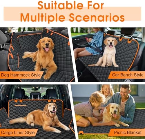 NECKORY Waterproof Dog Car Seat Cover - Image 6